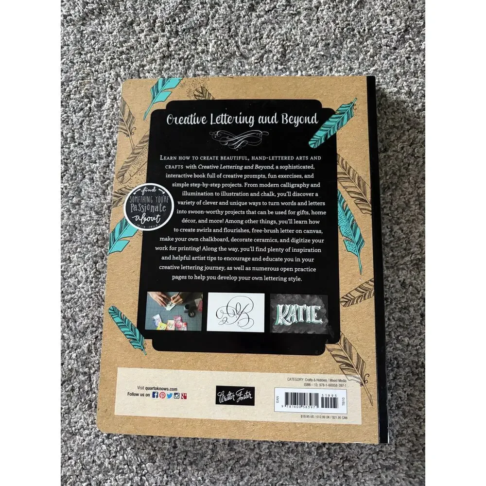 Creative lettering book